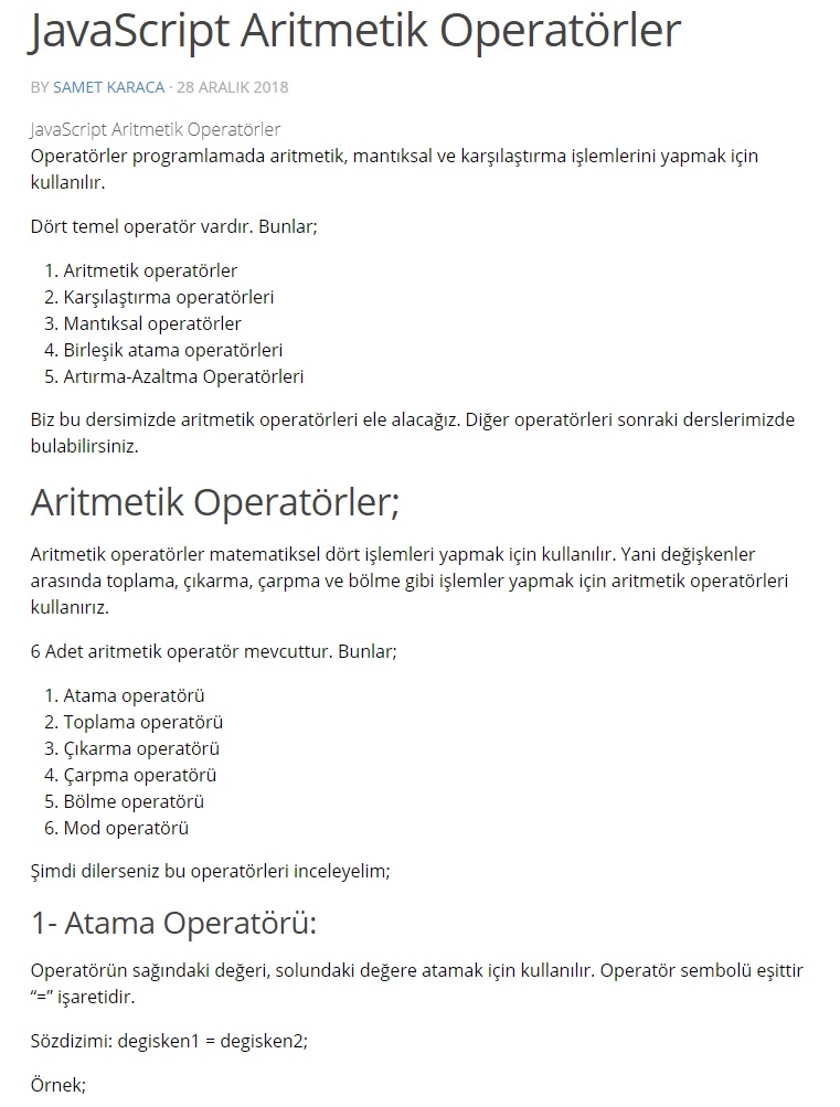 Örnek Resim